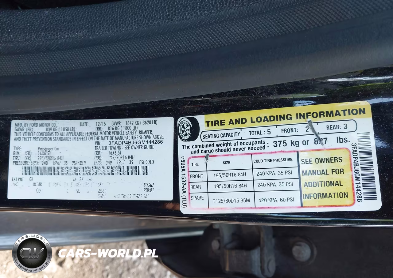 2016 Ford Fiesta Se VIN:3FADP4BJ6GM144286 - 9