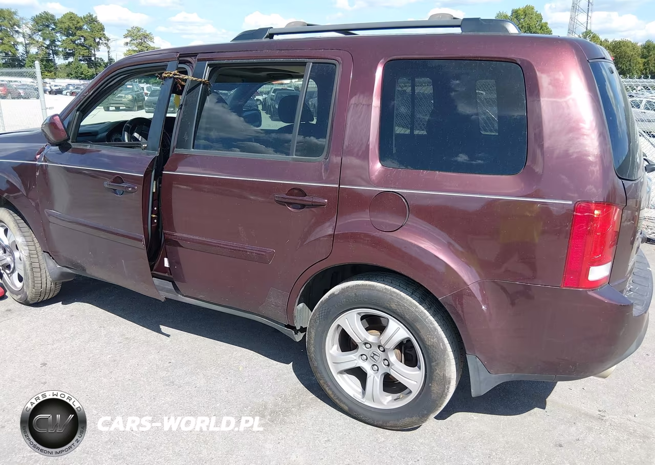 2013 Honda Pilot Ex-L VIN:5FNYF3H51DB010577 - 3