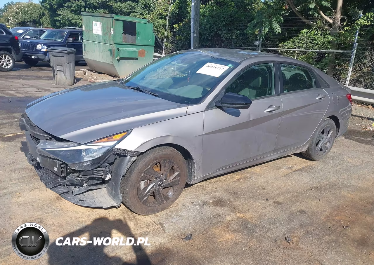 2021 Hyundai Elantra Sel VIN:KMHLS4AG5MU092680 - 2