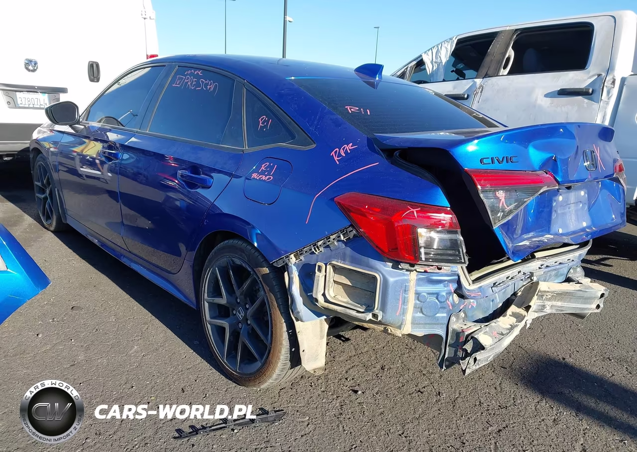 2022 Honda Civic Sport VIN:2HGFE2F51NH572886 - 3
