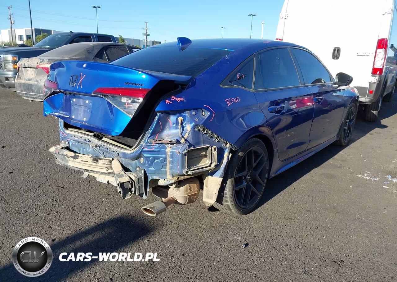 2022 Honda Civic Sport VIN:2HGFE2F51NH572886 - 4