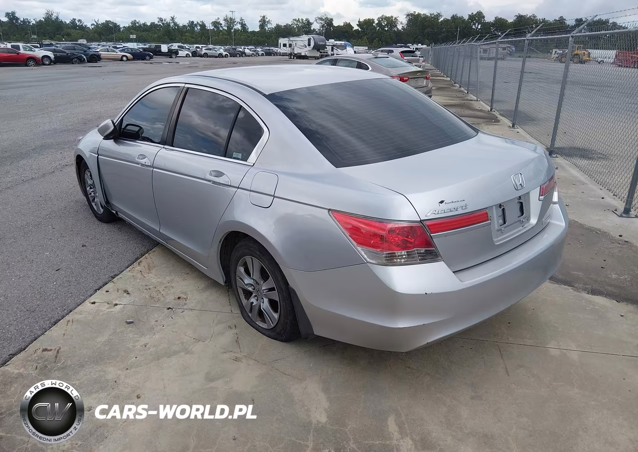 2012 Honda Accord 2.4 Se VIN:1HGCP2F65CA026755 - 3