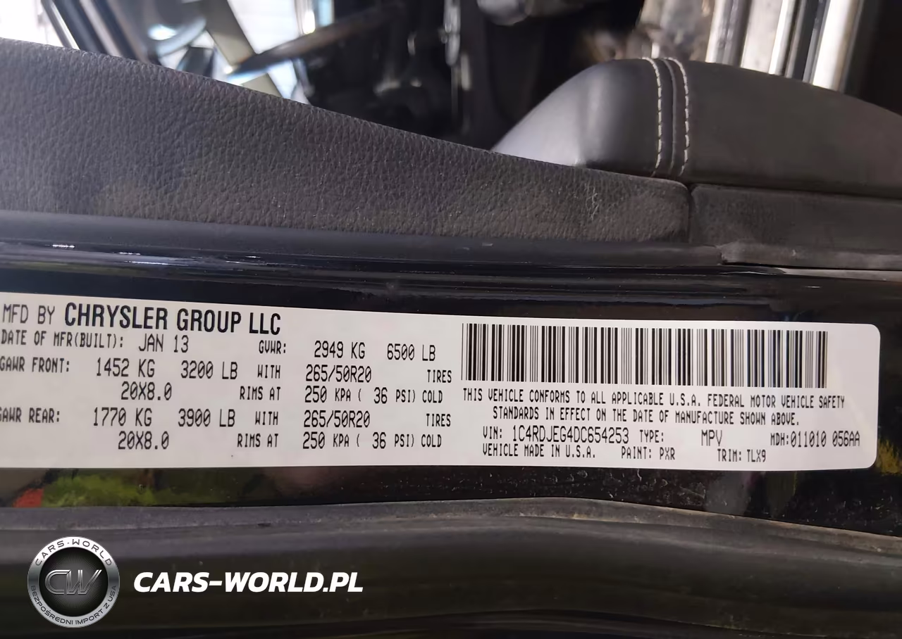 2013 Dodge Durango Citadel VIN:1C4RDJEG4DC654253 - 9