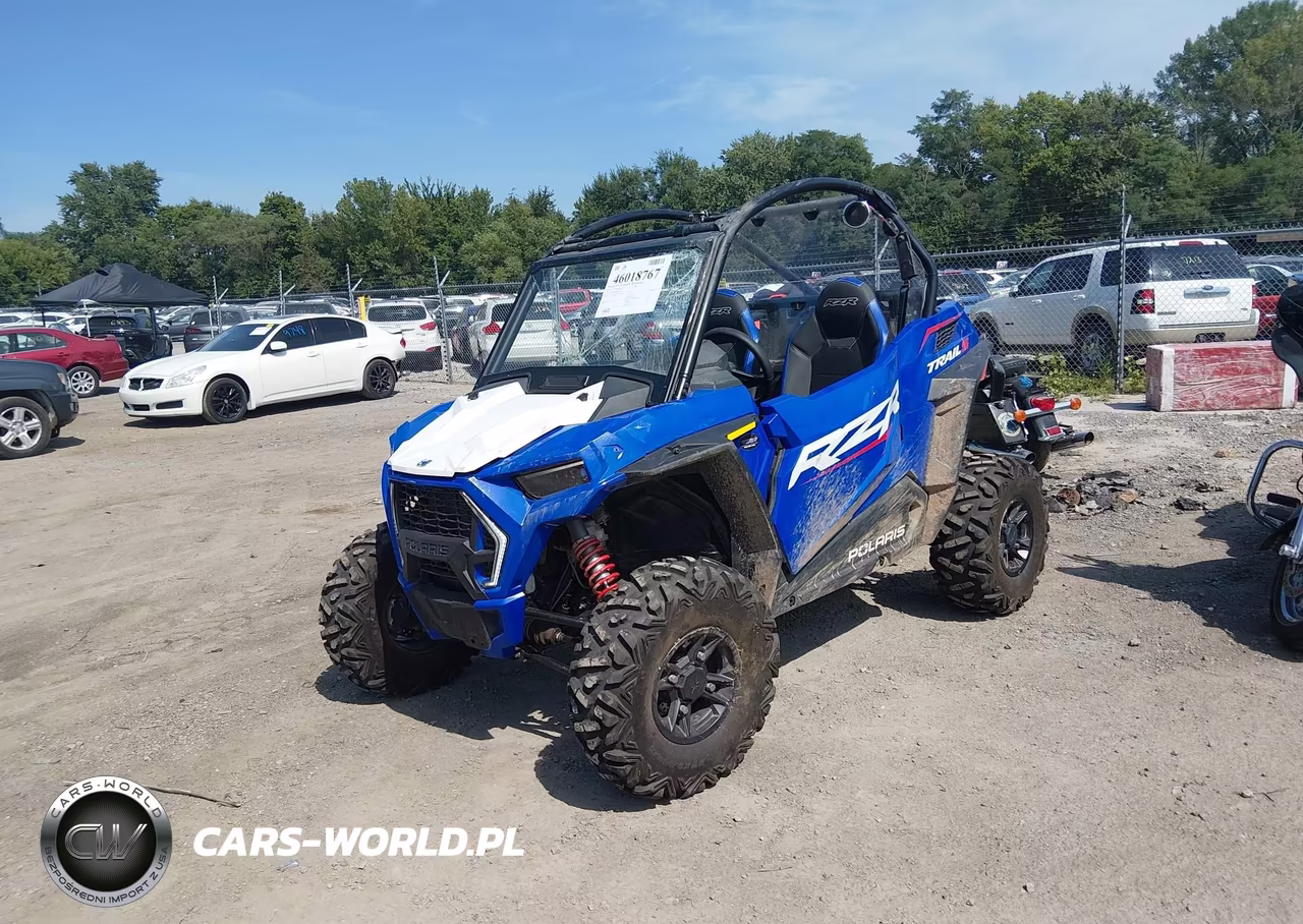 2021 Polaris Rzr Trail S 1000 Premium VIN:3NSASE991MN862622 - 2