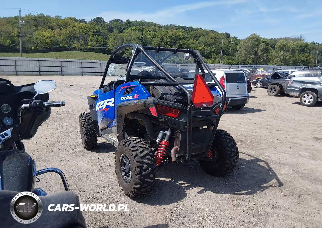 2021 Polaris Rzr Trail S 1000 Premium VIN:3NSASE991MN862622 - 3