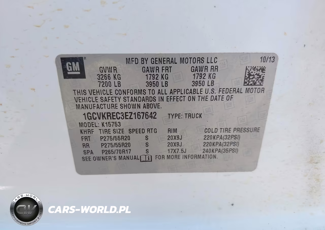 2014 Chevrolet Silverado 1500 Lt VIN:1GCVKREC3EZ167642 - 9