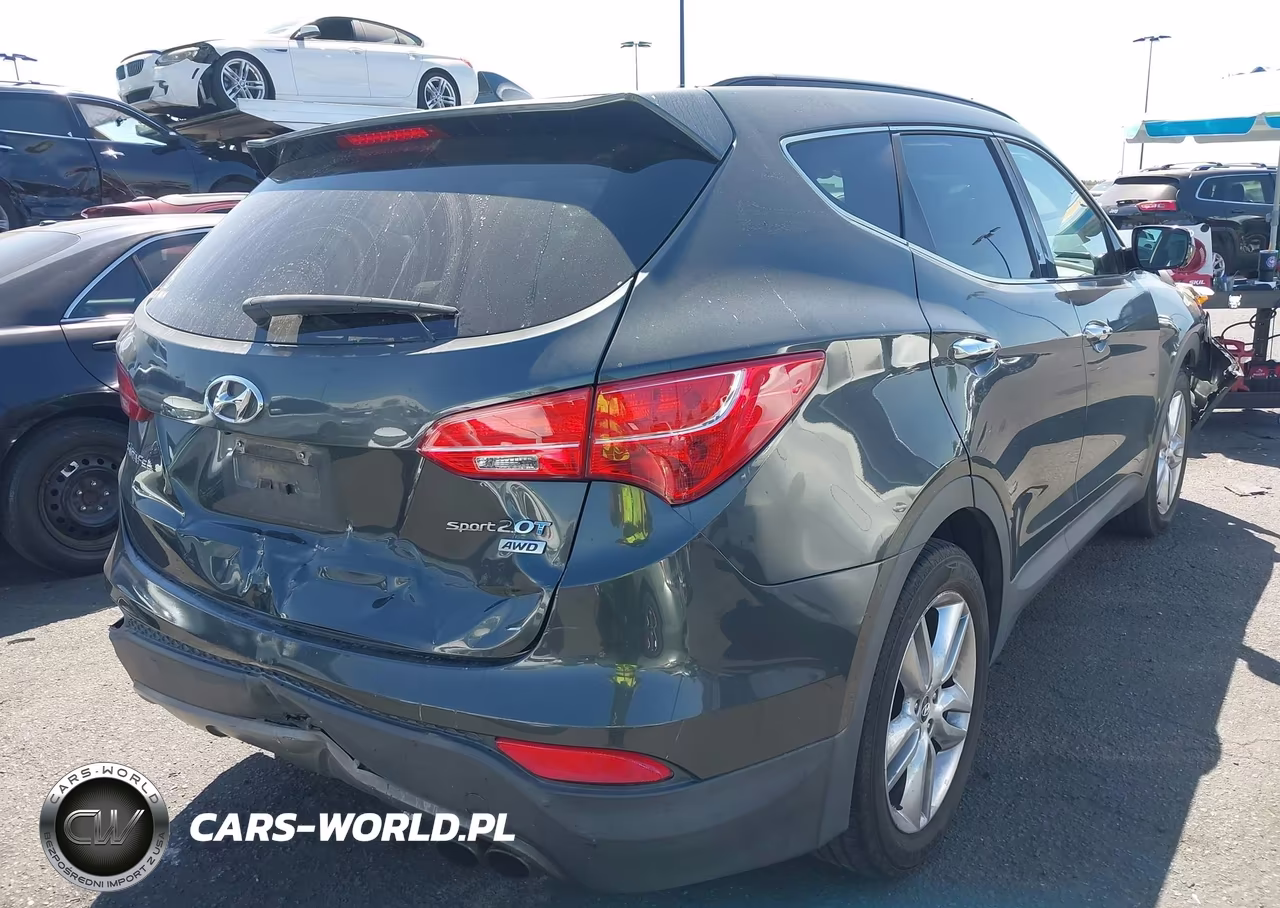 2014 Hyundai Santa Fe Sport 2.0L Turbo VIN:5XYZUDLA3EG191454 - 4