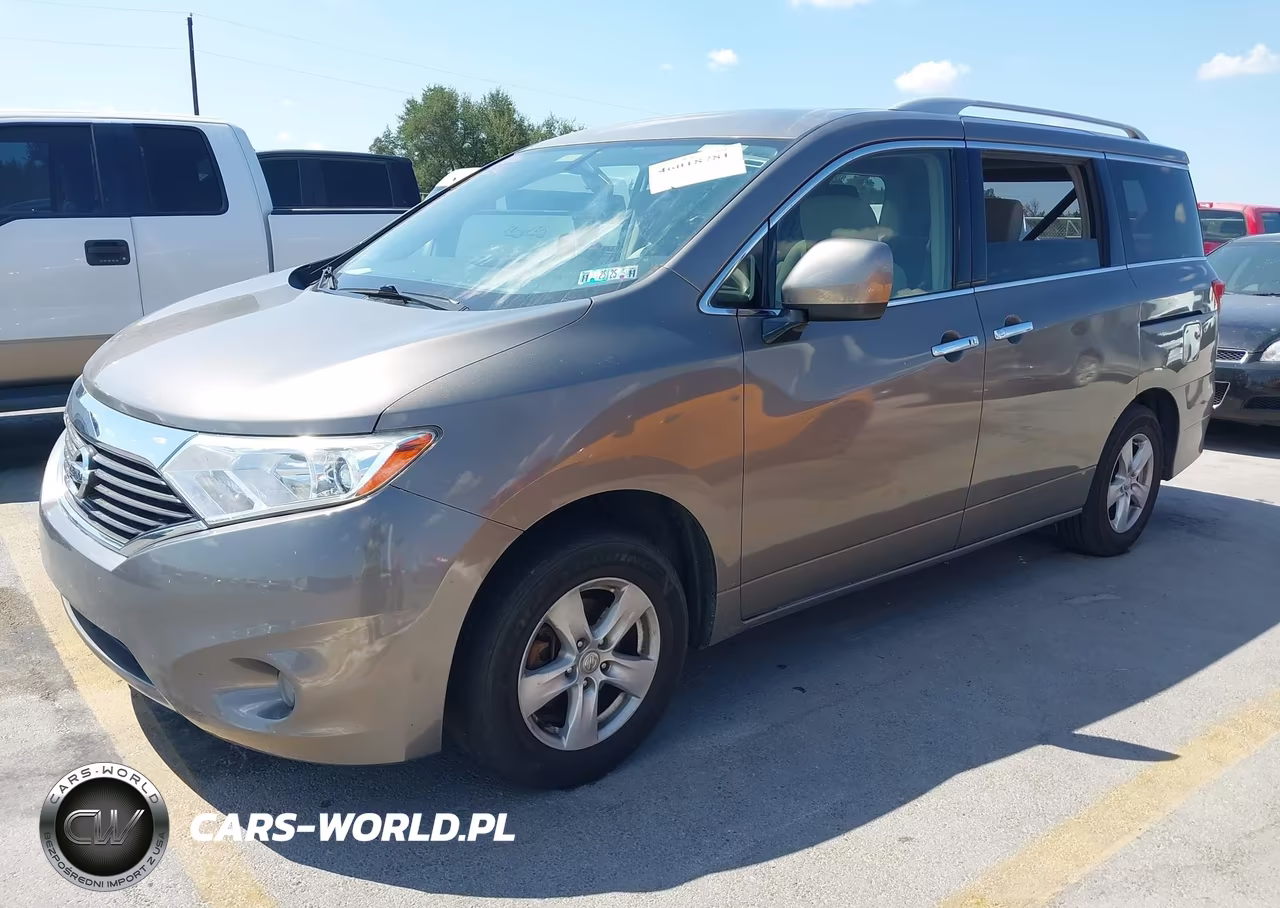 2017 Nissan Quest Sv VIN:JN8AE2KP1H9165739 - 2