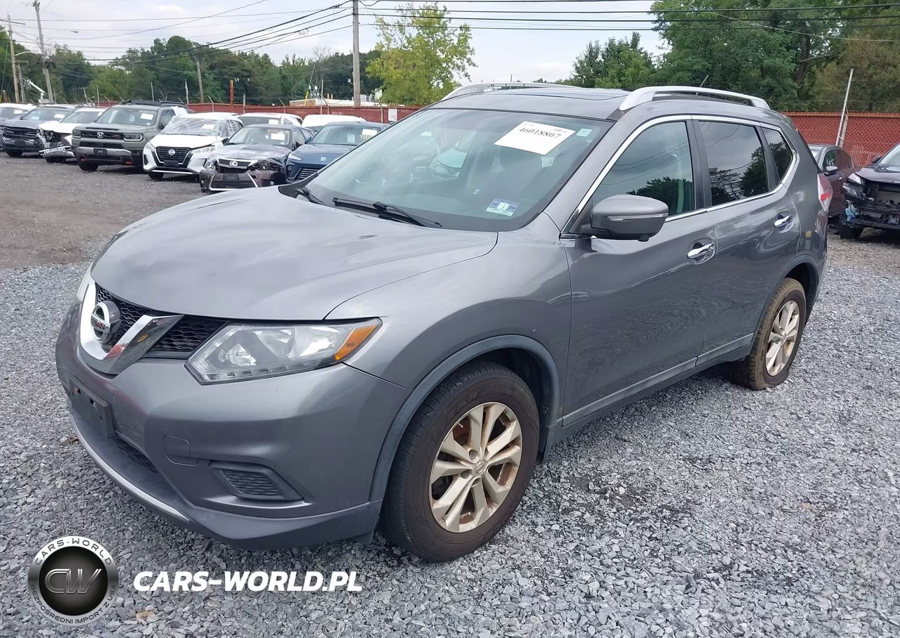 2015 Nissan Rogue Sv VIN:5N1AT2MV4FC877316 - 2