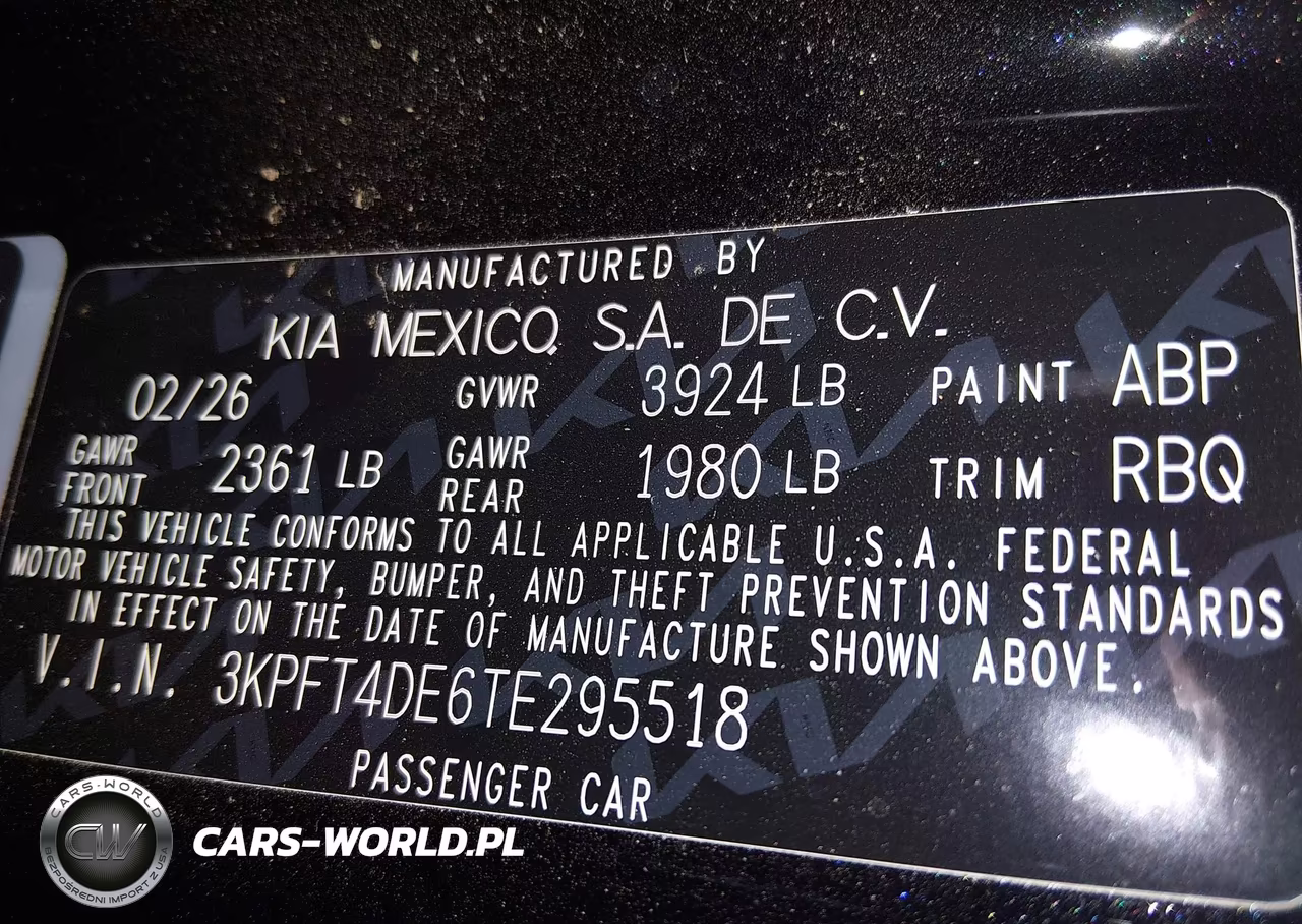 2026 Kia K4 Lxs VIN:3KPFT4DE6TE295518 - 9