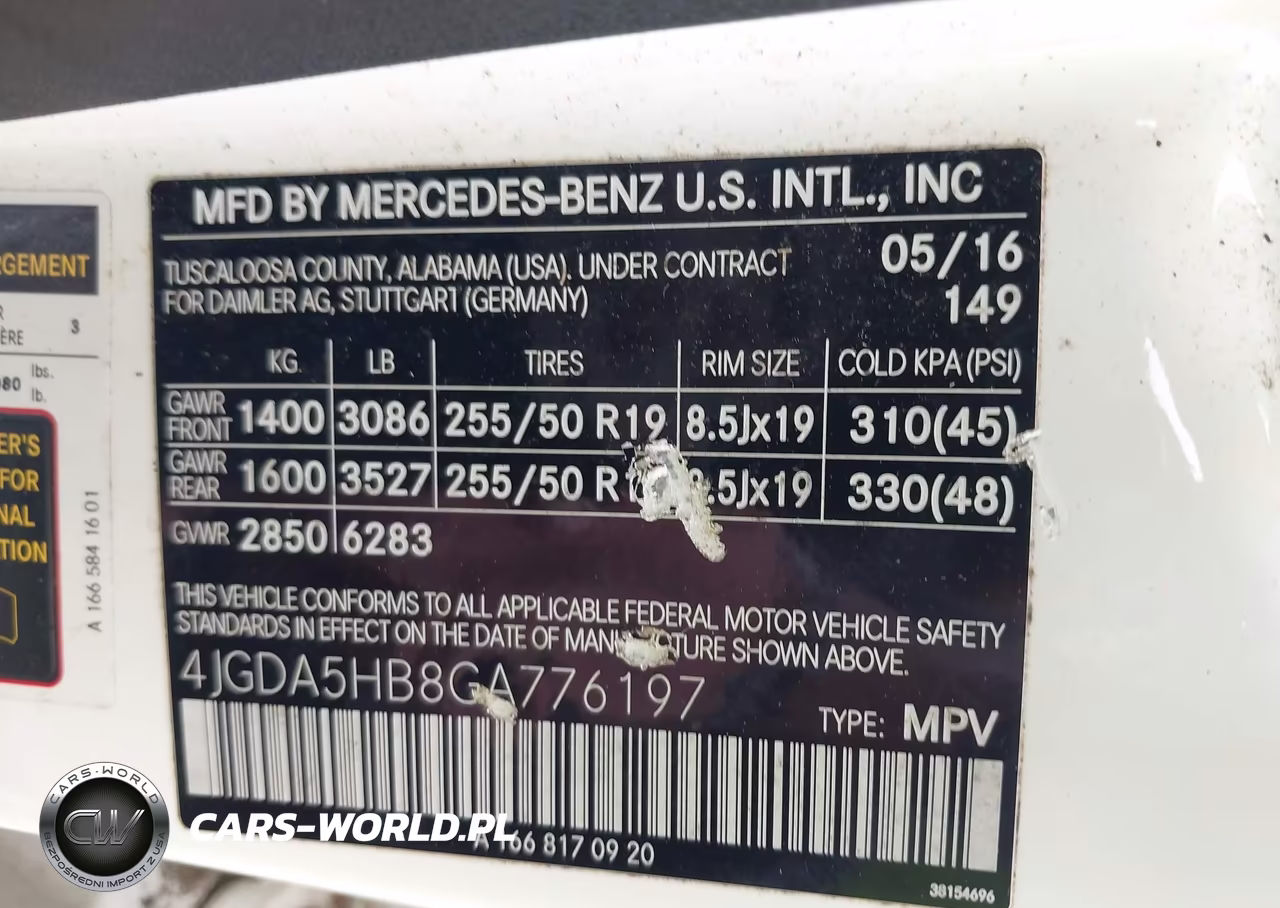 2016 Mercedes-Benz Gle 350 4Matic VIN:4JGDA5HB8GA776197 - 9