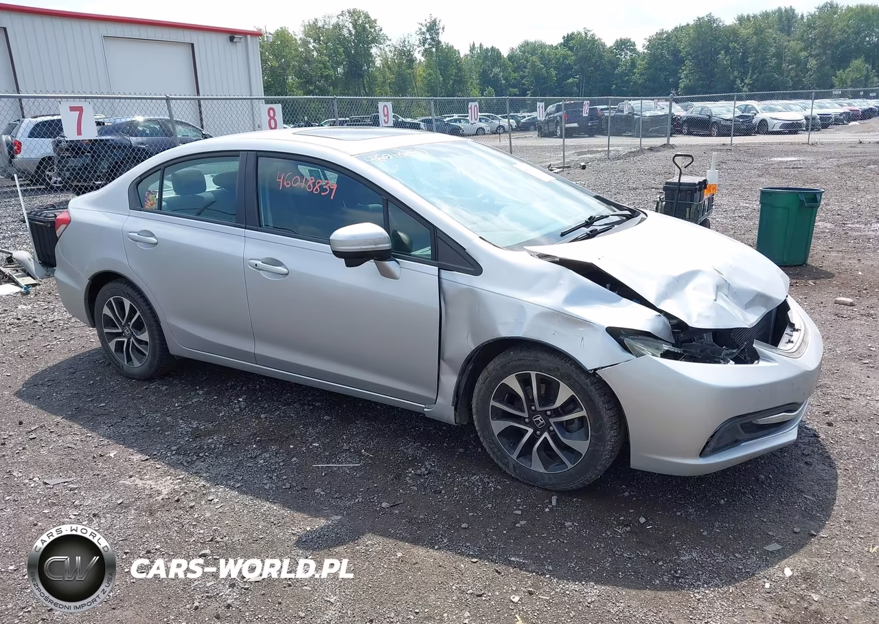 2015 Honda Civic Ex VIN:19XFB2F87FE102800 - 1