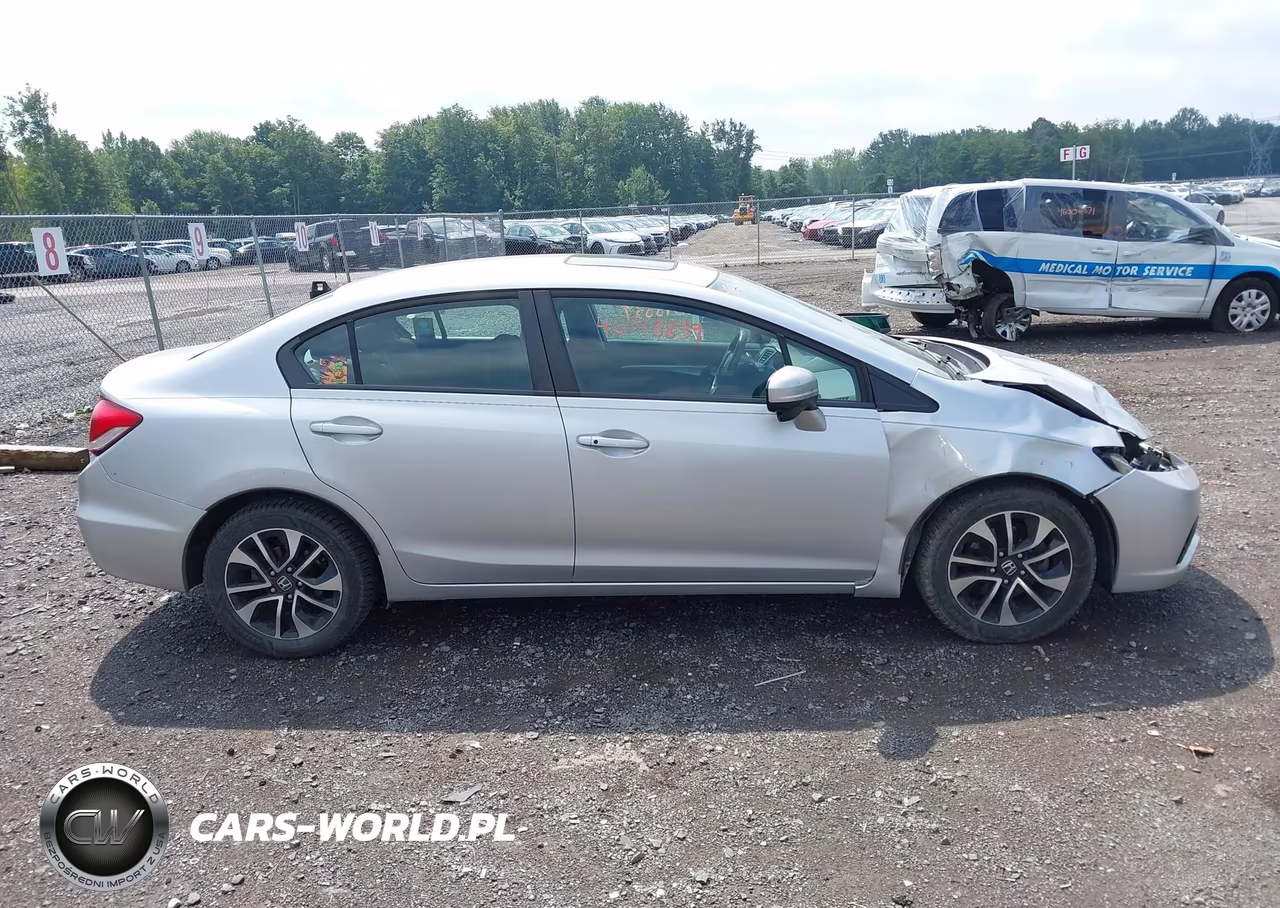 2015 Honda Civic Ex VIN:19XFB2F87FE102800 - 13