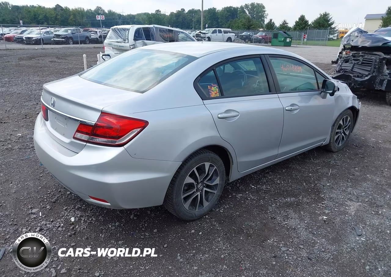 2015 Honda Civic Ex VIN:19XFB2F87FE102800 - 4
