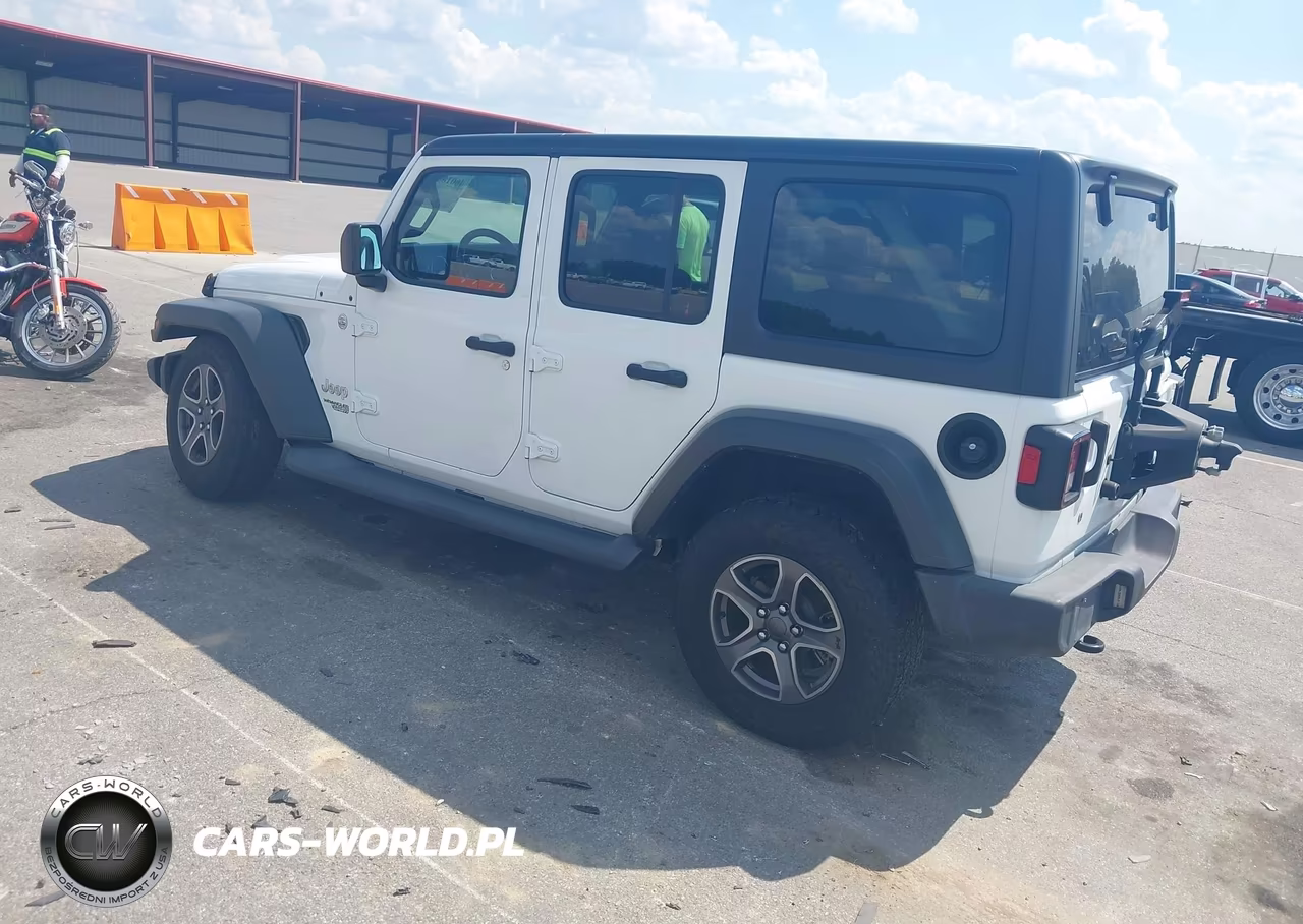 2018 Jeep Wrangler Unlimited Sport S 4X4 VIN:1C4HJXDG6JW227322 - 3