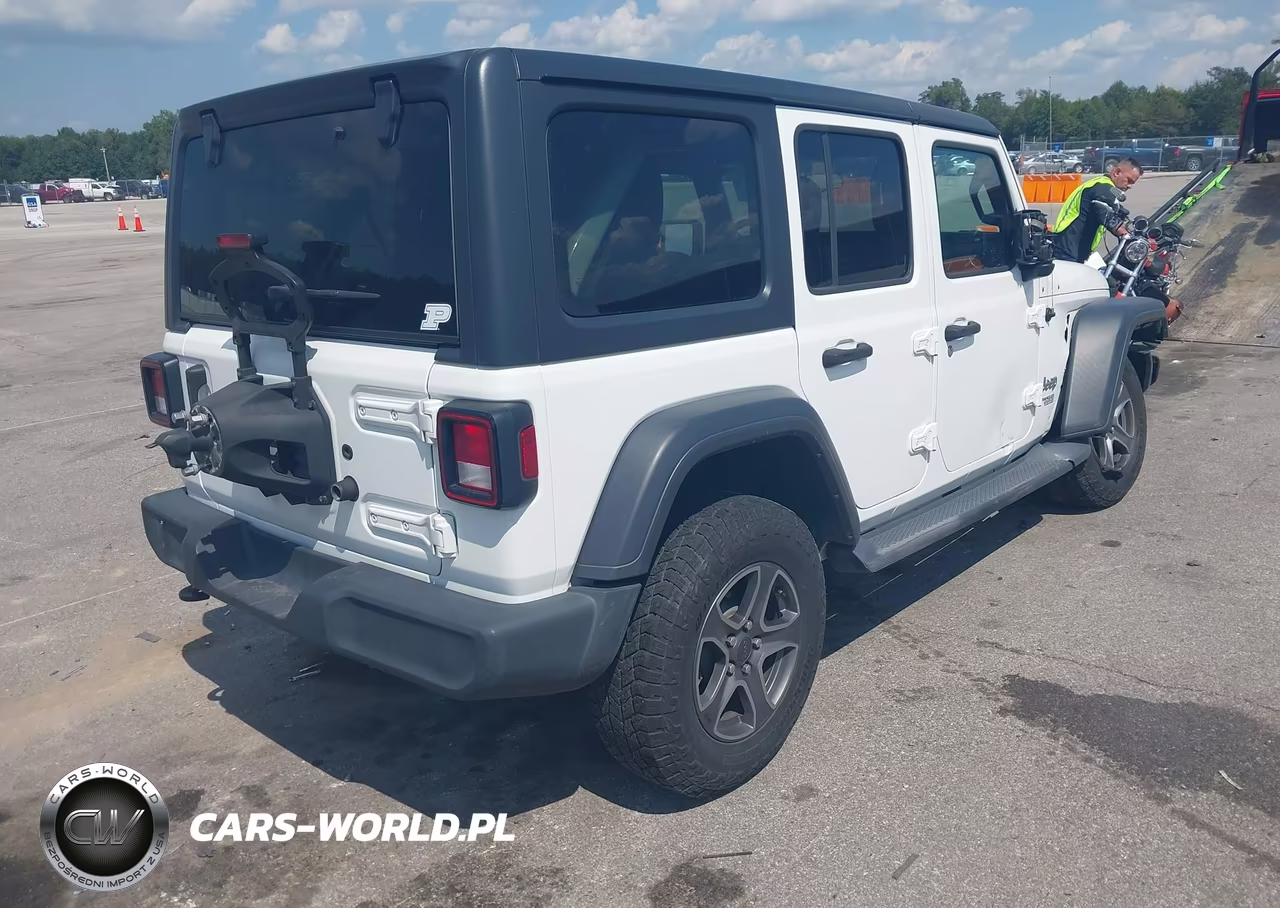 2018 Jeep Wrangler Unlimited Sport S 4X4 VIN:1C4HJXDG6JW227322 - 4