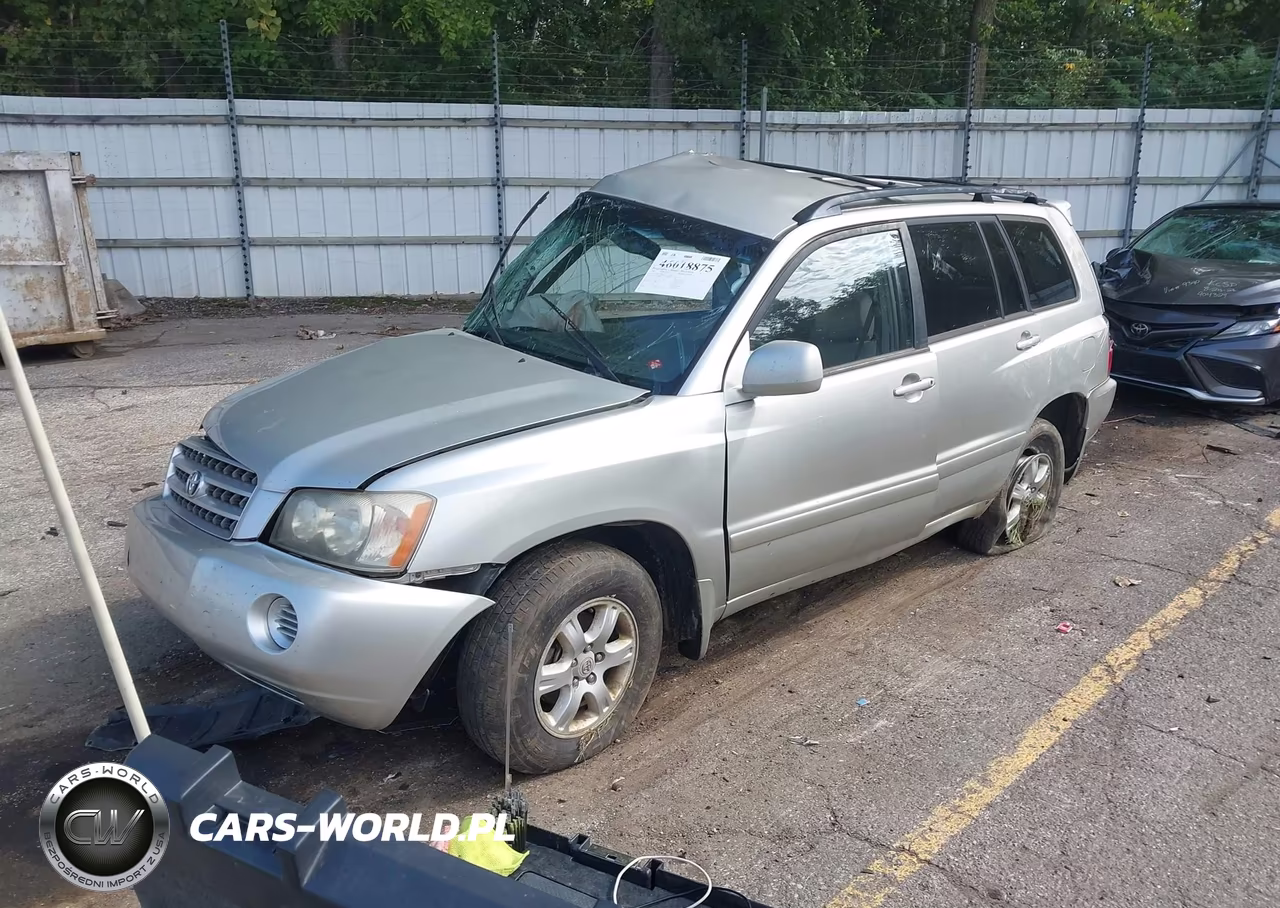 2003 Toyota Highlander V6 VIN:JTEHF21A130121771 - 2