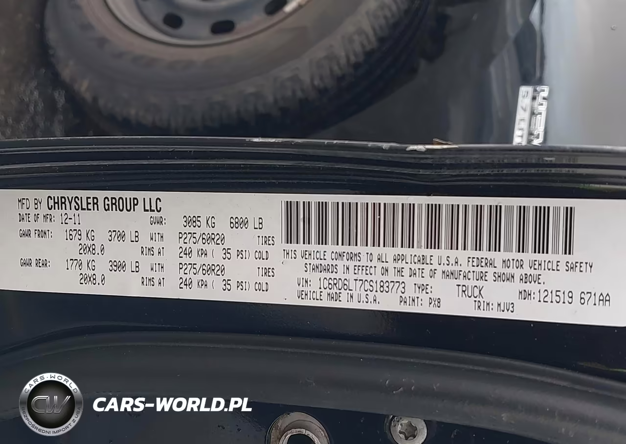 2012 Ram 1500 Slt VIN:1C6RD6LT7CS183773 - 9