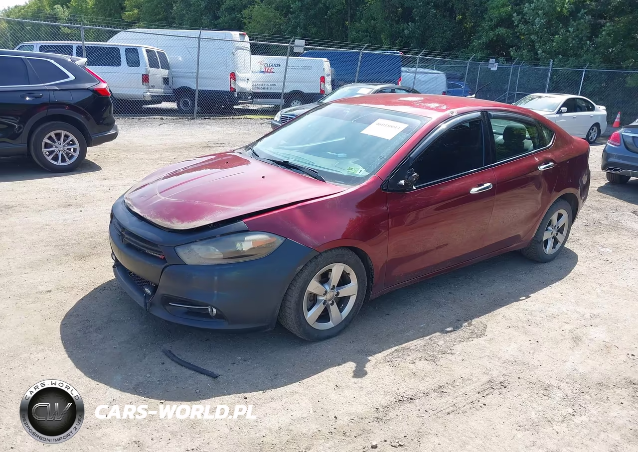 2015 Dodge Dart Sxt VIN:1C3CDFBB1FD351024 - 2