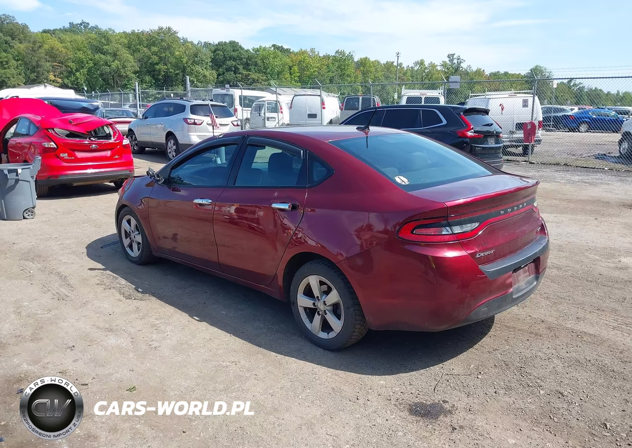2015 Dodge Dart Sxt VIN:1C3CDFBB1FD351024 - 3
