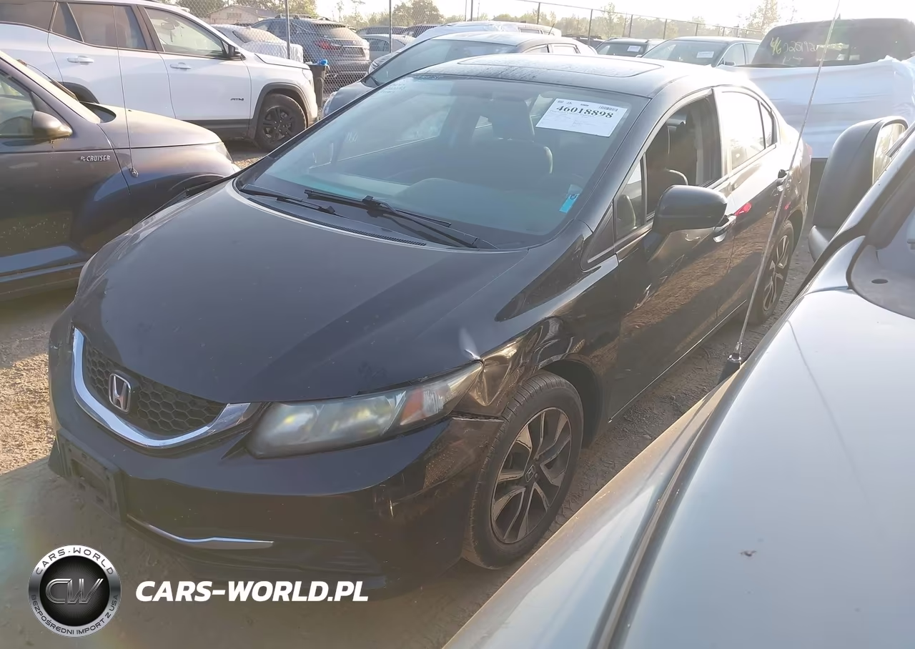 2014 Honda Civic Ex VIN:19XFB2F88EE220045 - 2