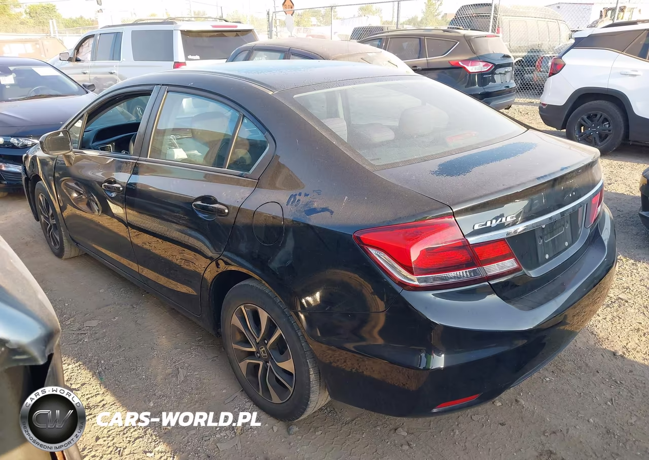 2014 Honda Civic Ex VIN:19XFB2F88EE220045 - 3