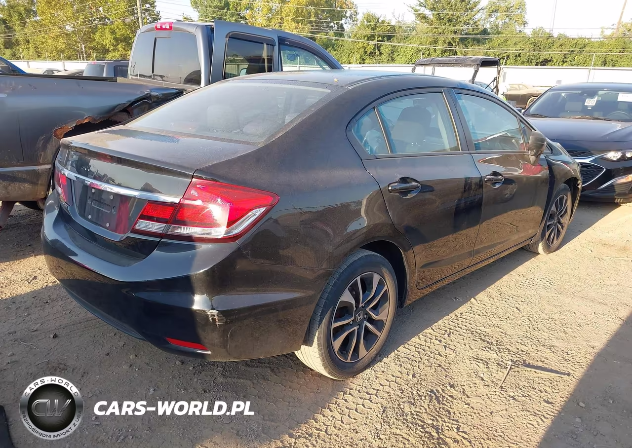 2014 Honda Civic Ex VIN:19XFB2F88EE220045 - 4
