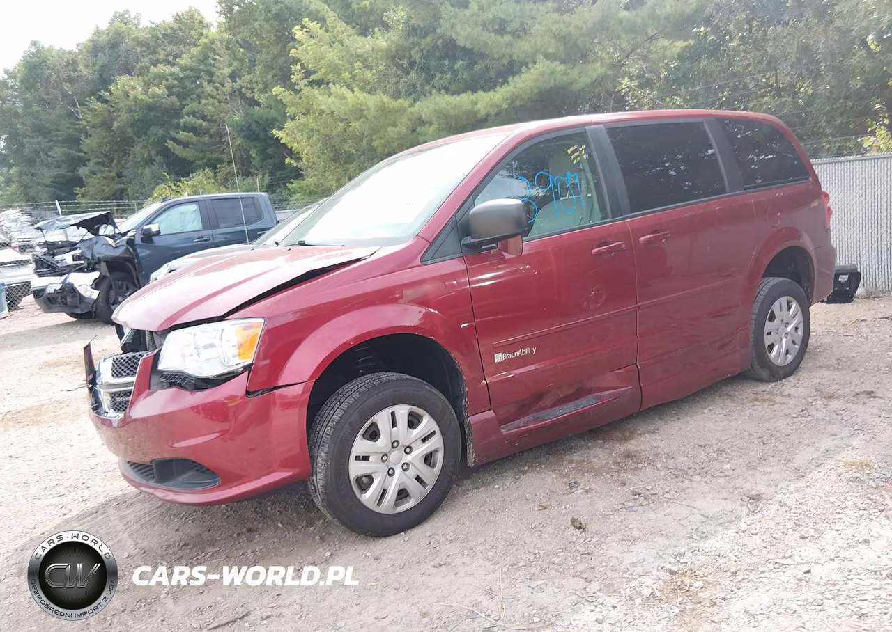 2015 Dodge Grand Caravan Se VIN:2C4RDGBG7FR686177 - 2