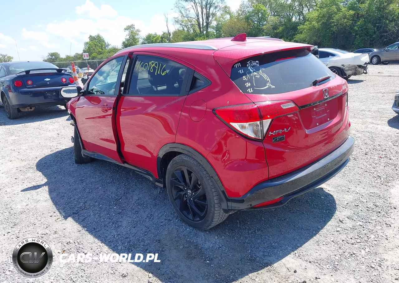 2022 Honda Hr-V Awd Sport VIN:3CZRU6H10NM748578 - 3