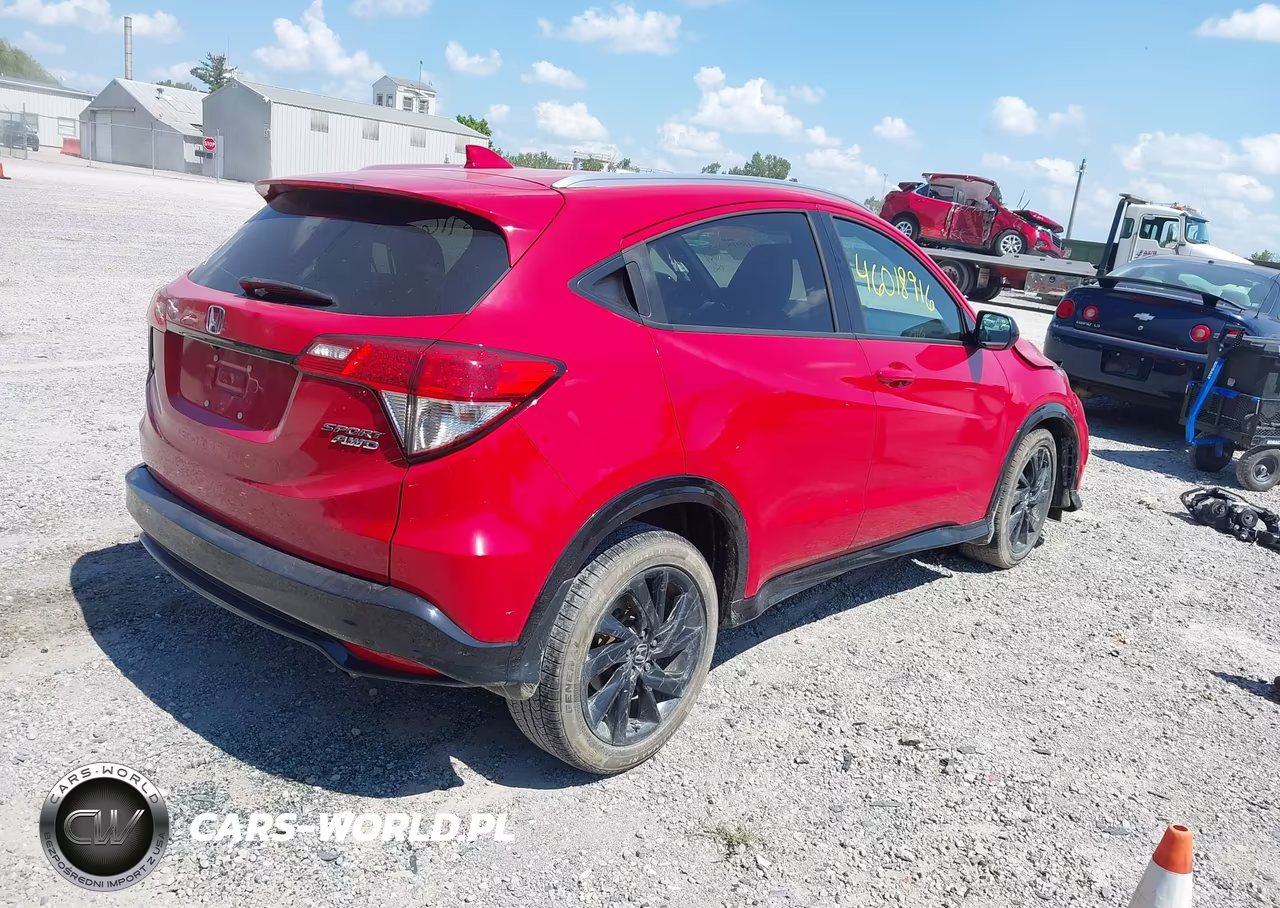 2022 Honda Hr-V Awd Sport VIN:3CZRU6H10NM748578 - 4
