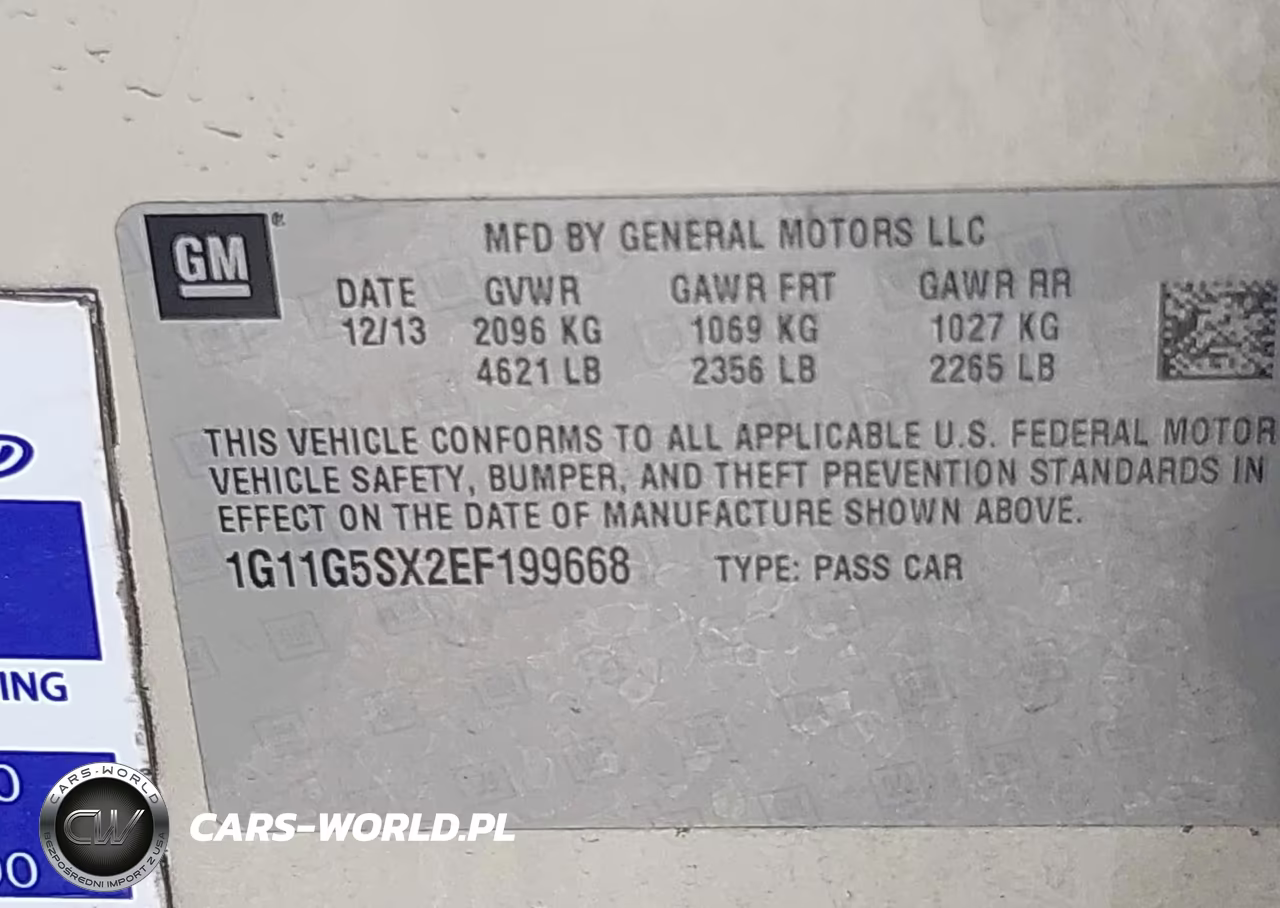 2014 Chevrolet Malibu 3Lt VIN:1G11G5SX2EF199668 - 9