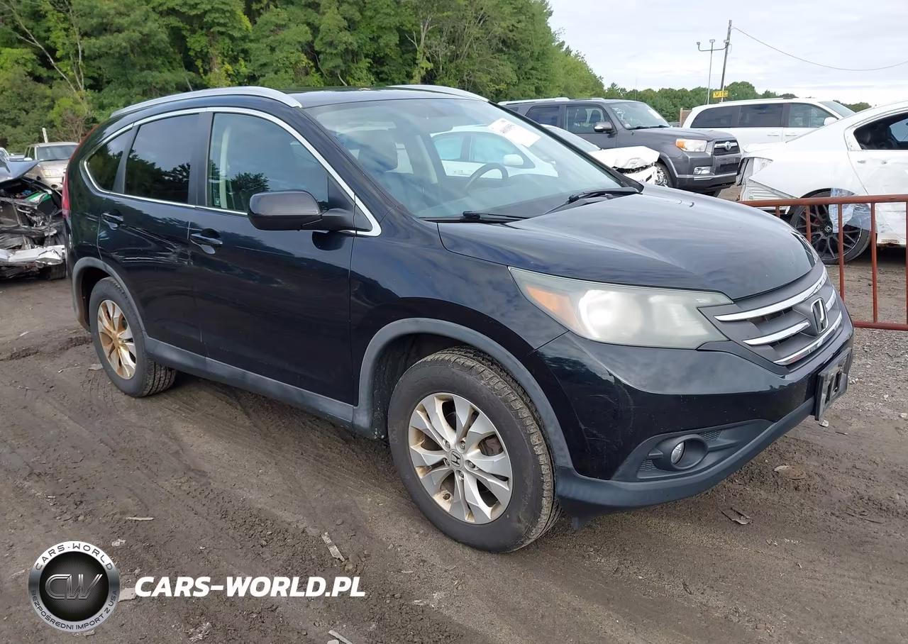 2012 Honda Cr-V Ex-L VIN:2HKRM4H78CH600096 - 1