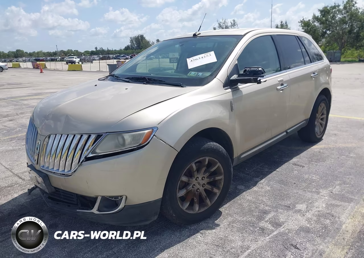 2011 Lincoln Mkx VIN:2LMDJ8JK9BBJ32379 - 2