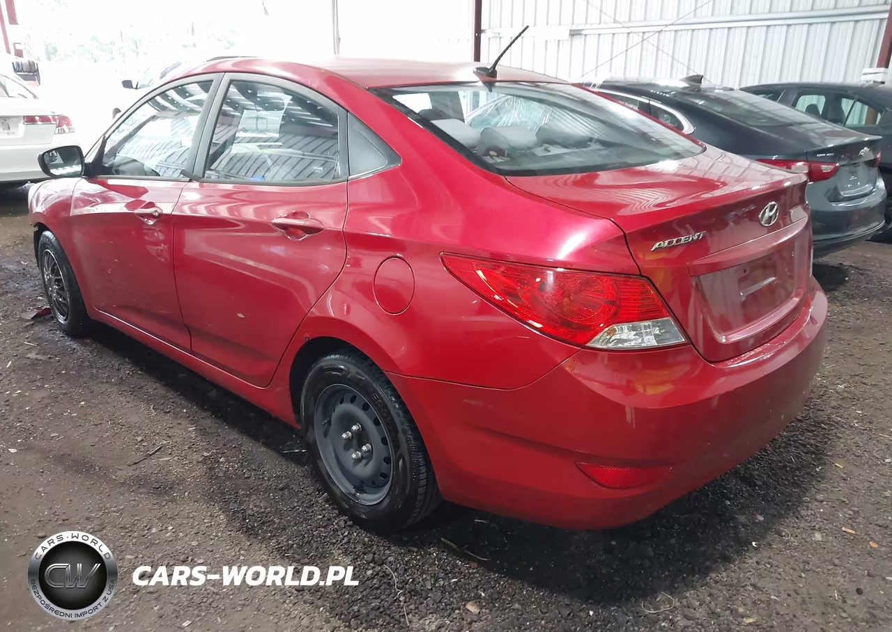 2014 Hyundai Accent Gls VIN:KMHCT4AE9EU683429 - 3