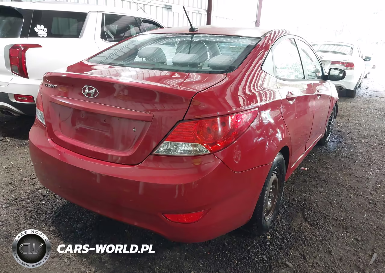 2014 Hyundai Accent Gls VIN:KMHCT4AE9EU683429 - 4