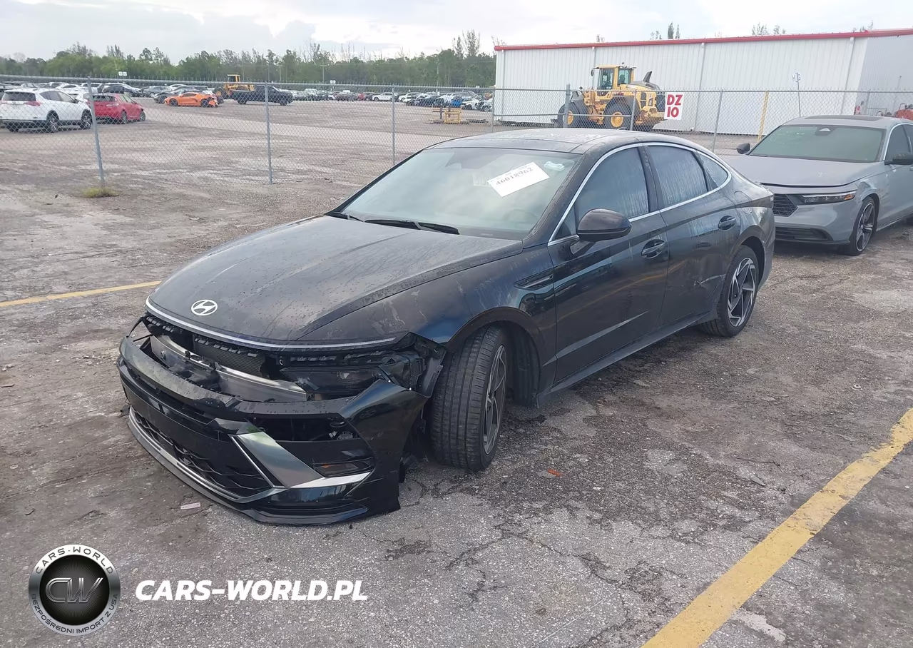 2024 Hyundai Sonata Sel VIN:KMHL14JA1RA414335 - 2
