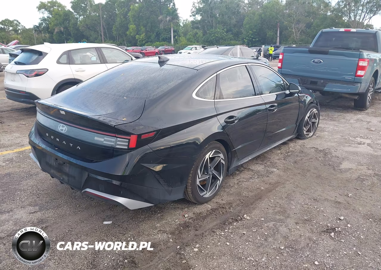 2024 Hyundai Sonata Sel VIN:KMHL14JA1RA414335 - 4