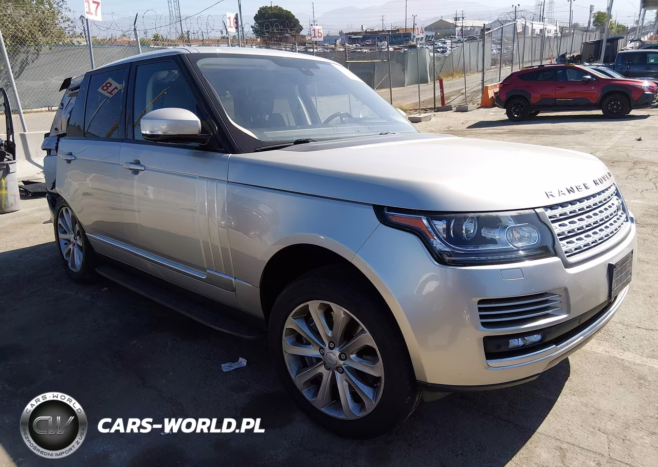 2016 Land Rover Range Rover 3.0L V6 Supercharged Hse – zdjęcie 1 z 16