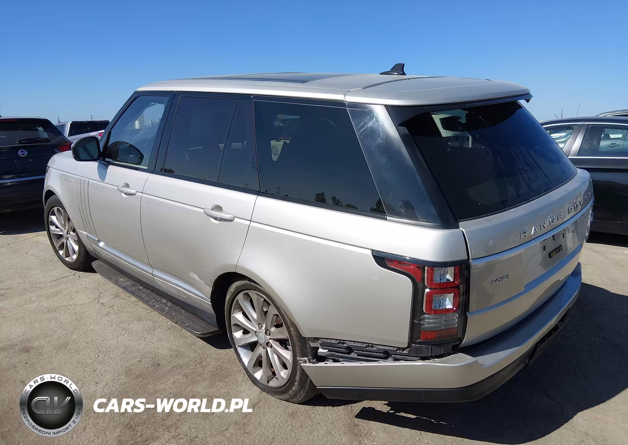 2016 Land Rover Range Rover 3.0L V6 Supercharged Hse VIN:SALGS2VF9GA253283 - 3