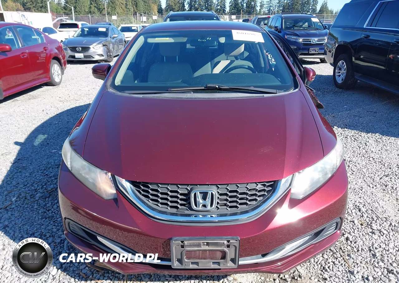2014 Honda Civic Lx VIN:19XFB2F51EE030478 - 12