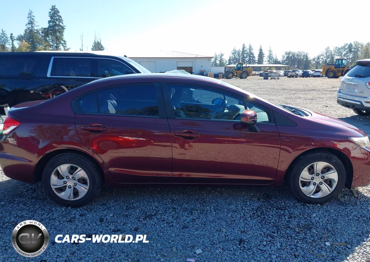 2014 Honda Civic Lx VIN:19XFB2F51EE030478 - 13