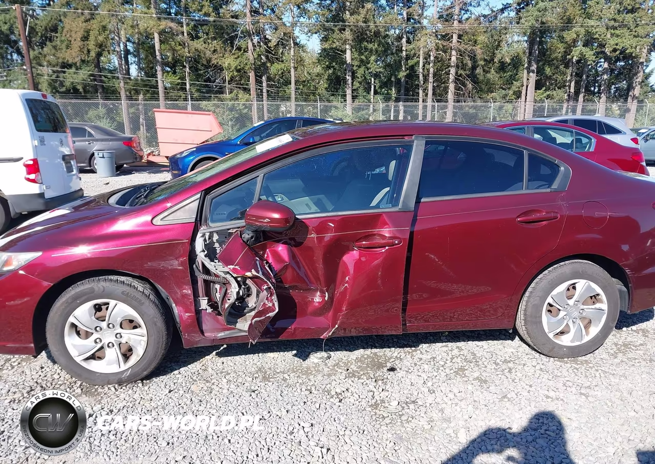 2014 Honda Civic Lx VIN:19XFB2F51EE030478 - 14