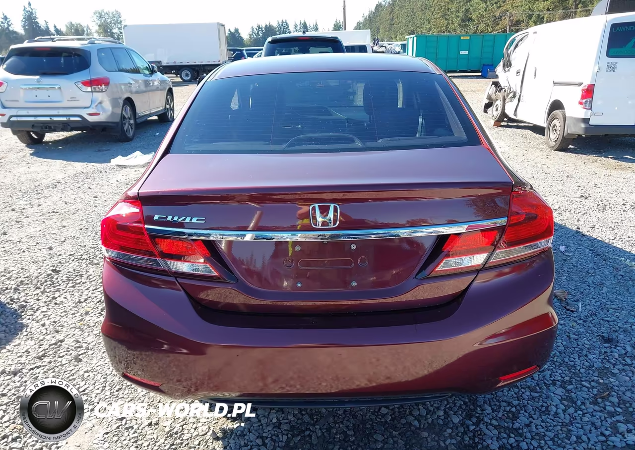2014 Honda Civic Lx VIN:19XFB2F51EE030478 - 16