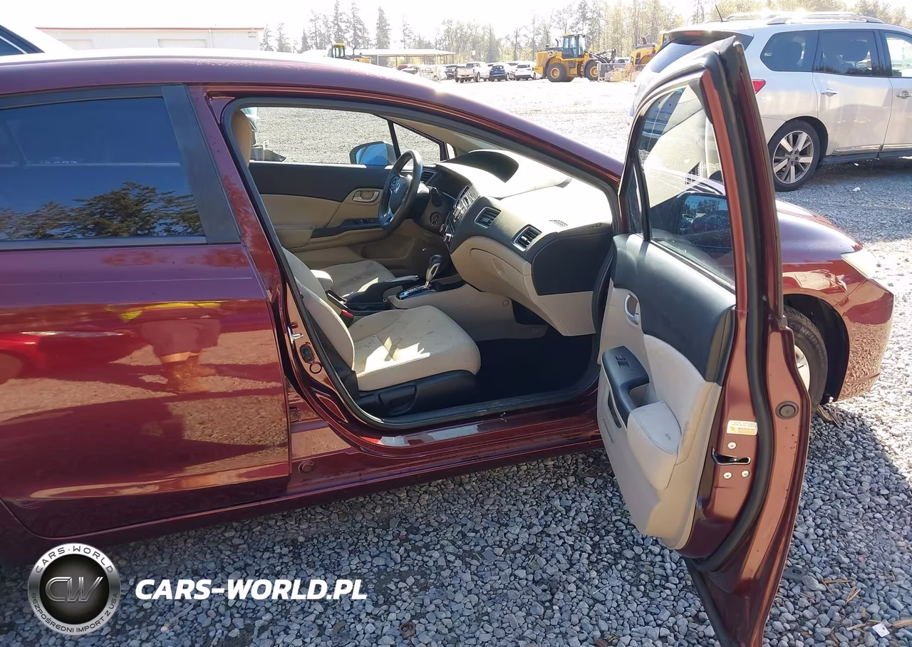 2014 Honda Civic Lx VIN:19XFB2F51EE030478 - 5