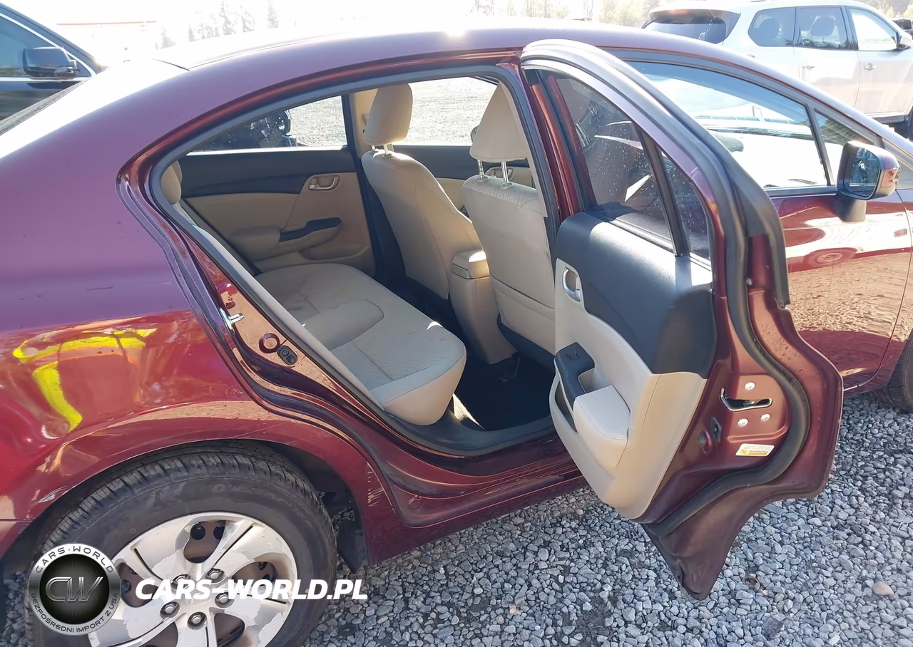 2014 Honda Civic Lx VIN:19XFB2F51EE030478 - 8