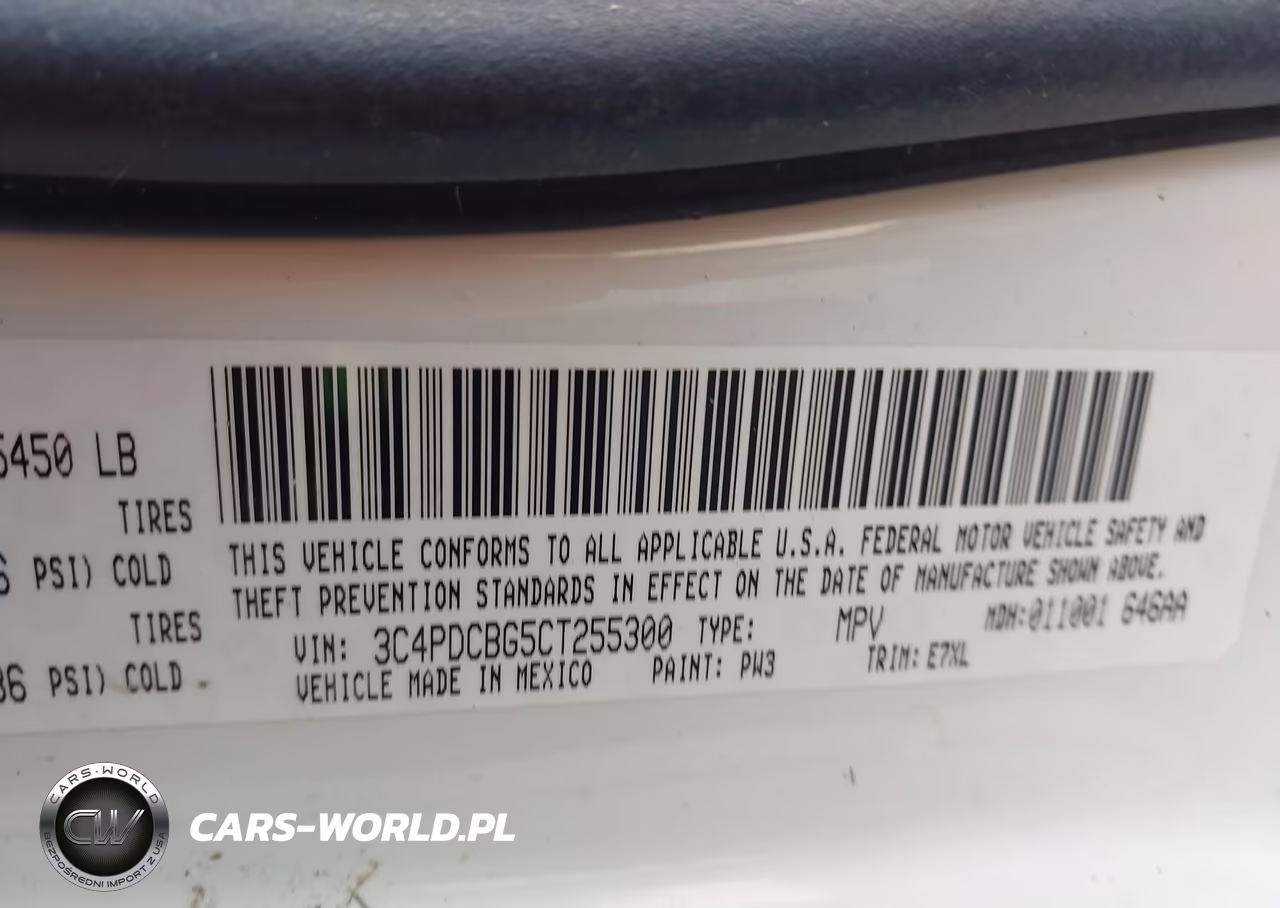 2012 Dodge Journey Sxt VIN:3C4PDCBG5CT255300 - 9