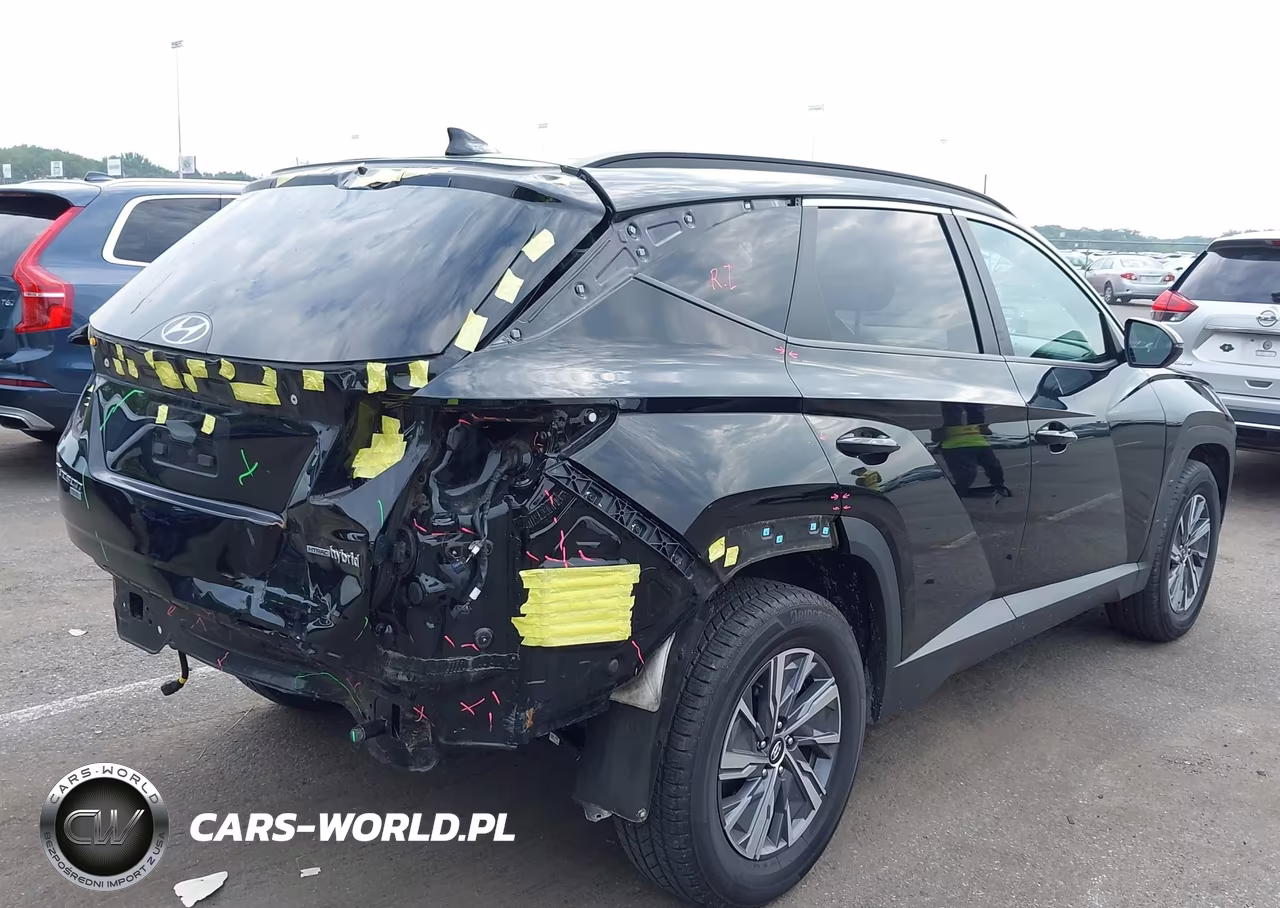 2022 Hyundai Tucson Hybrid Blue VIN:KM8JBCA10NU043840 - 4