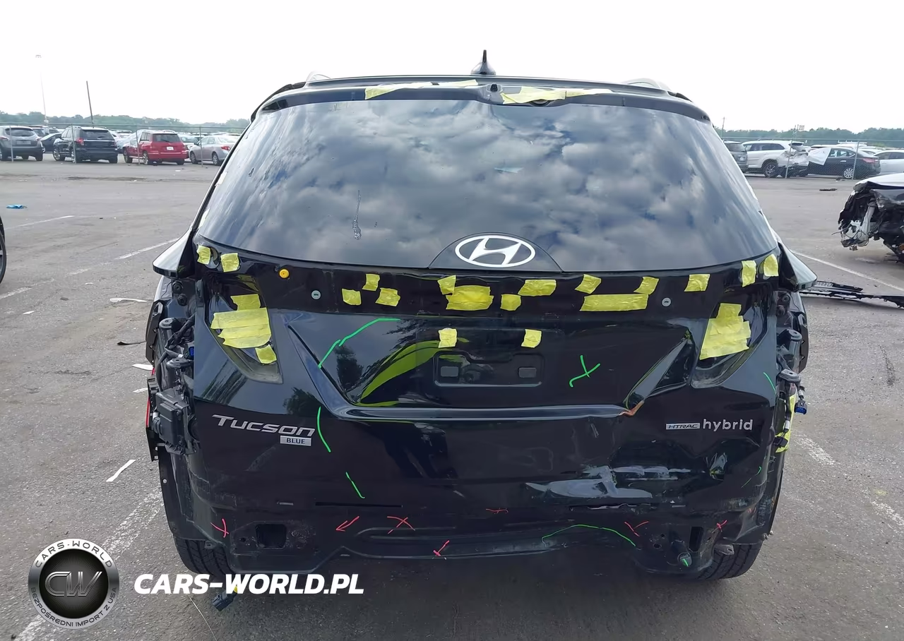 2022 Hyundai Tucson Hybrid Blue VIN:KM8JBCA10NU043840 - 6