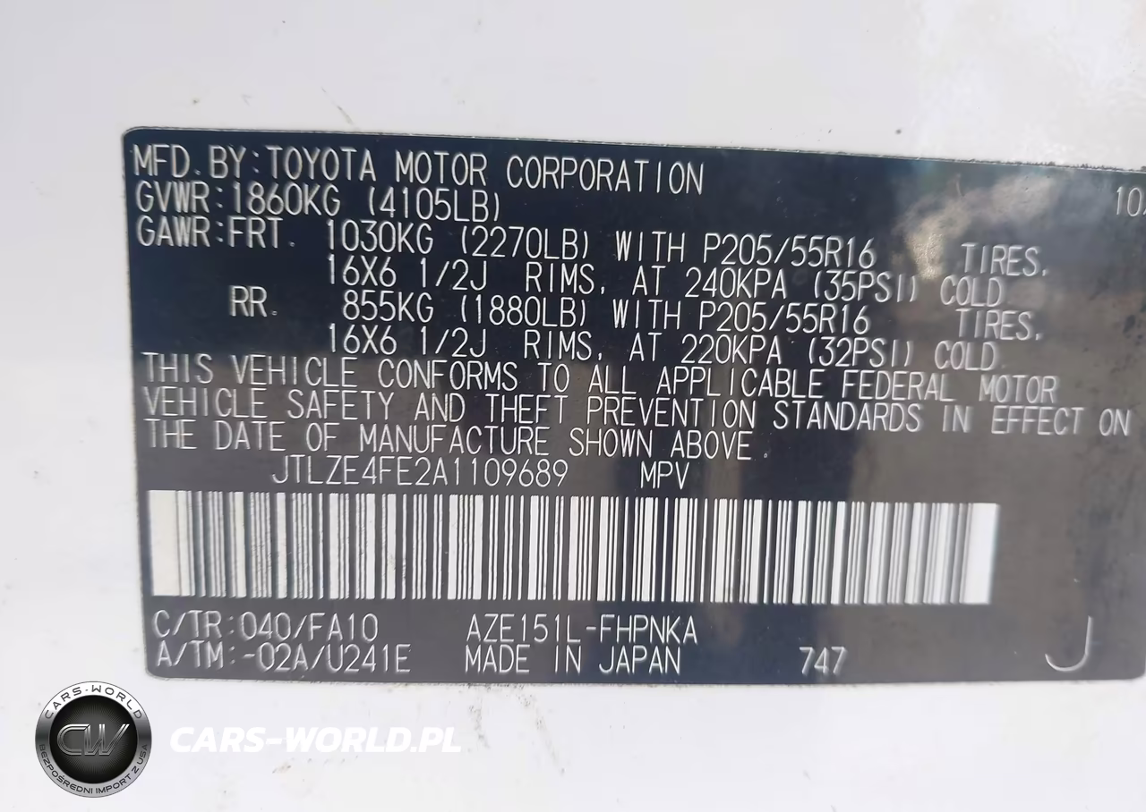 2010 Scion Xb VIN:JTLZE4FE2A1109689 - 9