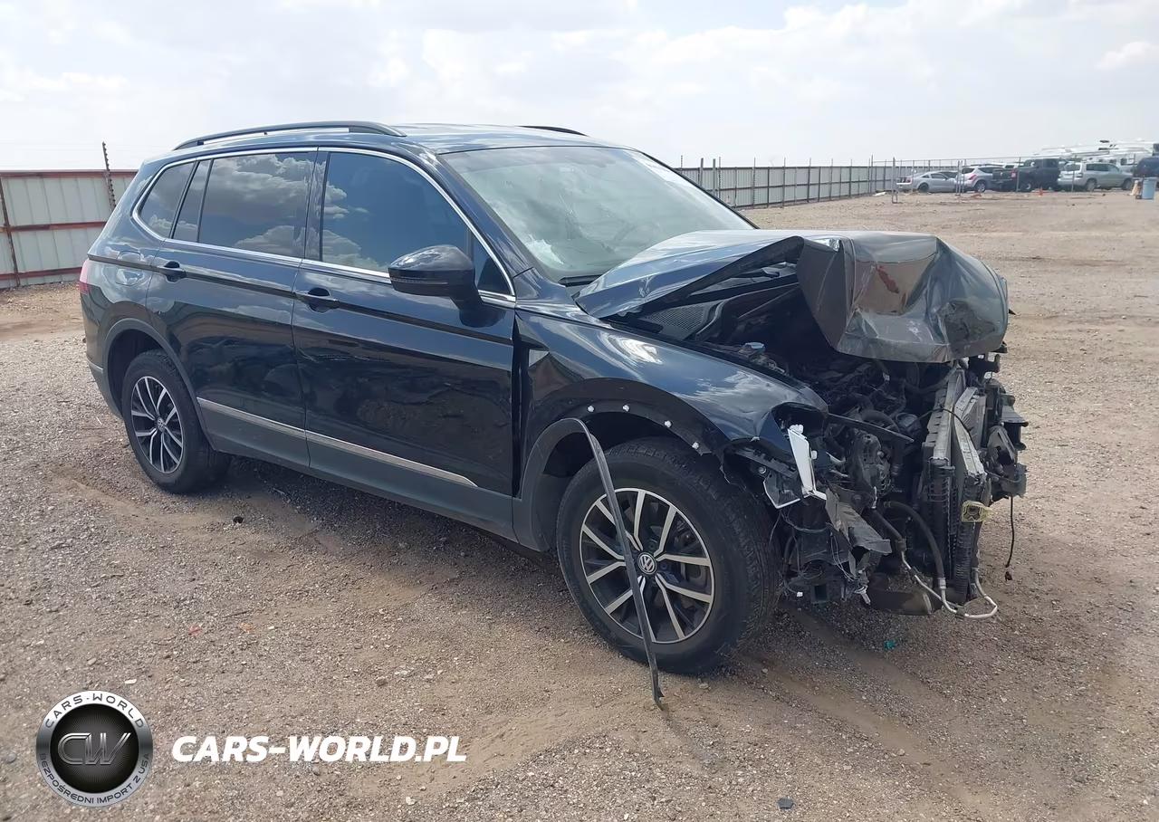 2021 Volkswagen Tiguan 2.0T Se-2.0T Se R-Line Black-2.0T Sel VIN:3VV3B7AX8MM090692 - 1